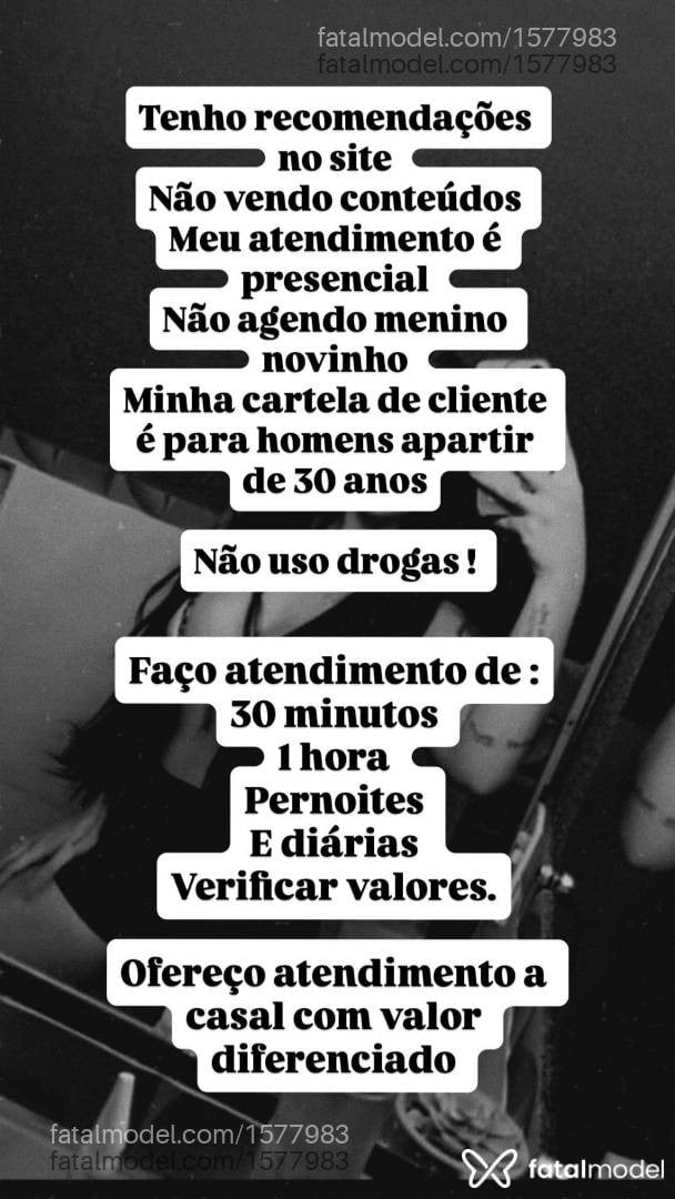 Acompanhante mulher morena (o) de olhos castanhos - Aline Bolzani