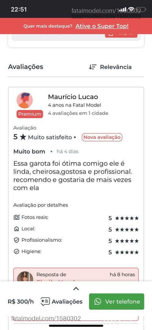 Acompanhante mulher ruiva (o) de olhos castanhos - Sheila Urach
