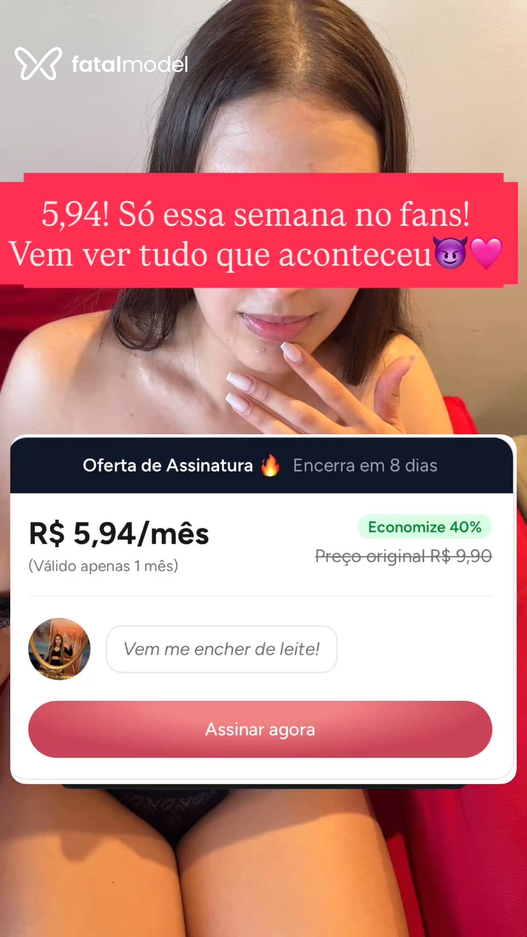 Acompanhante mulher com cabelo castanho de olhos castanhos em Virtual Acompanhante mulher com cabelo castanho de olhos castanhos em Virtual - Babi Maserati