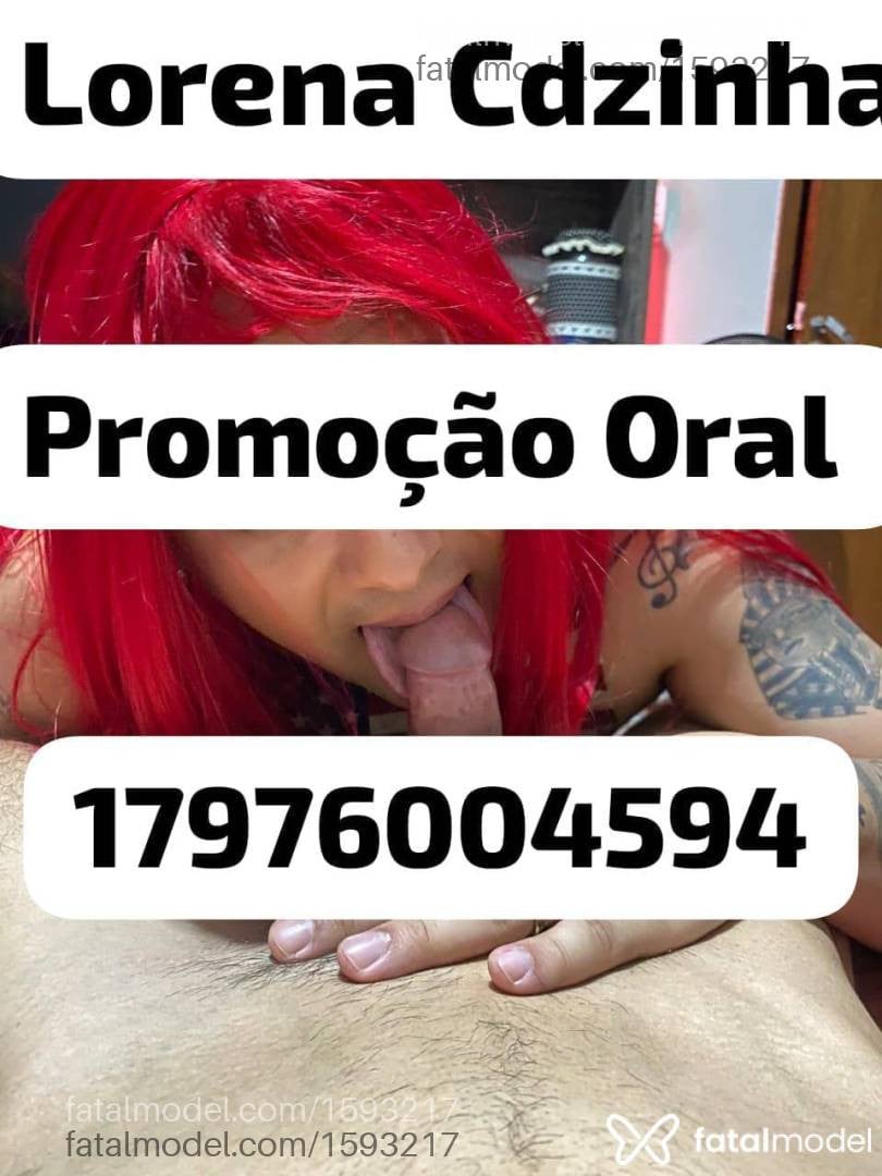 Acompanhante mulher trans ruiva (o) de olhos castanhos - Lorena Karvalho