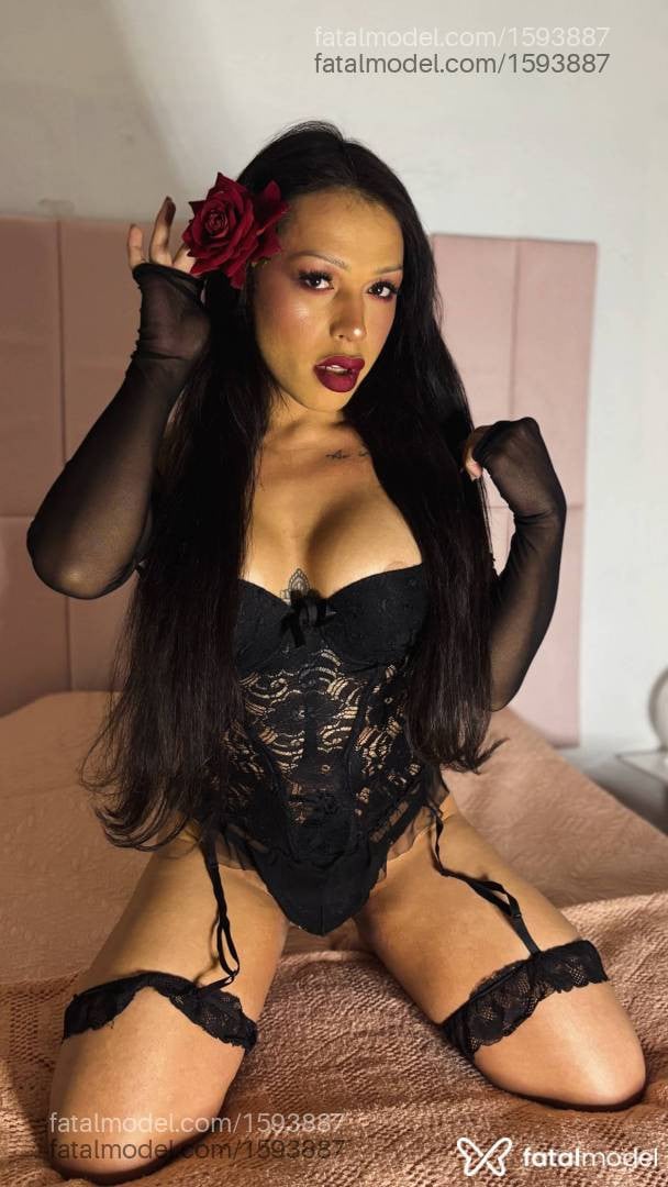 Acompanhante mulher trans morena (o) de olhos pretos - Rebecca