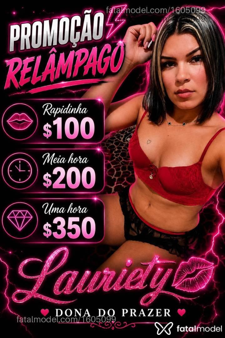 Acompanhante mulher loira (o) de olhos castanhos - Lauriete Safadeza