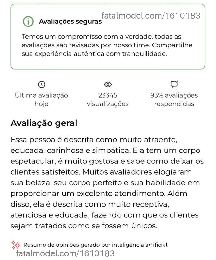 Acompanhante mulher morena (o) de olhos castanhos - Kacau Miller