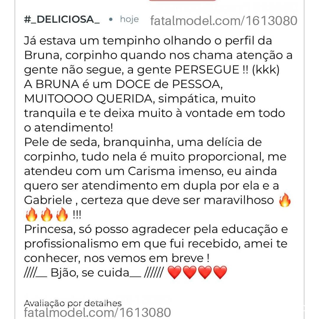 Acompanhante mulher com cabelo castanho de olhos castanhos - Bruna Lorraine