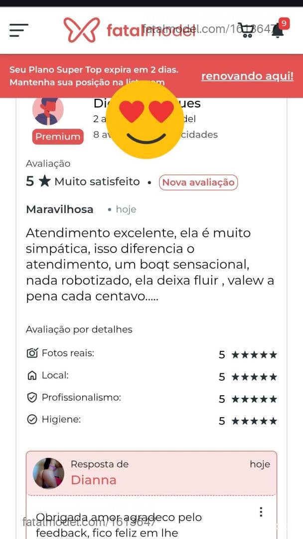 Acompanhante mulher com cabelo castanho de olhos castanhos em Campo Mourão - Dianna