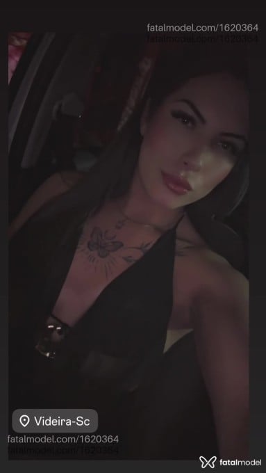 Acompanhante mulher trans morena (o) de olhos verdes em Lages - Sophie Monet