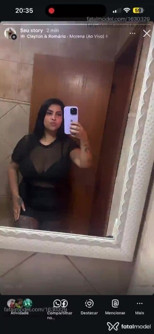 Acompanhante mulher morena (o) de olhos castanhos em Canoas - Catherine
