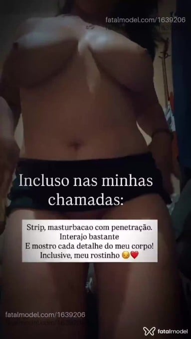 Acompanhante mulher morena (o) de olhos castanhos em Virtual - Trisy