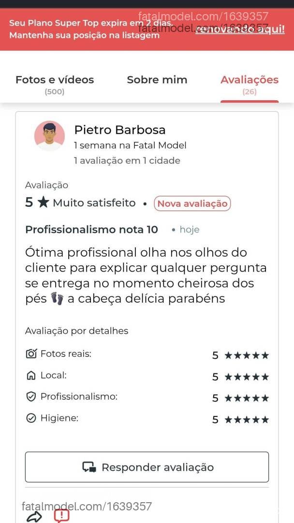 Acompanhante mulher morena (o) de olhos castanhos - Manu Ferraz