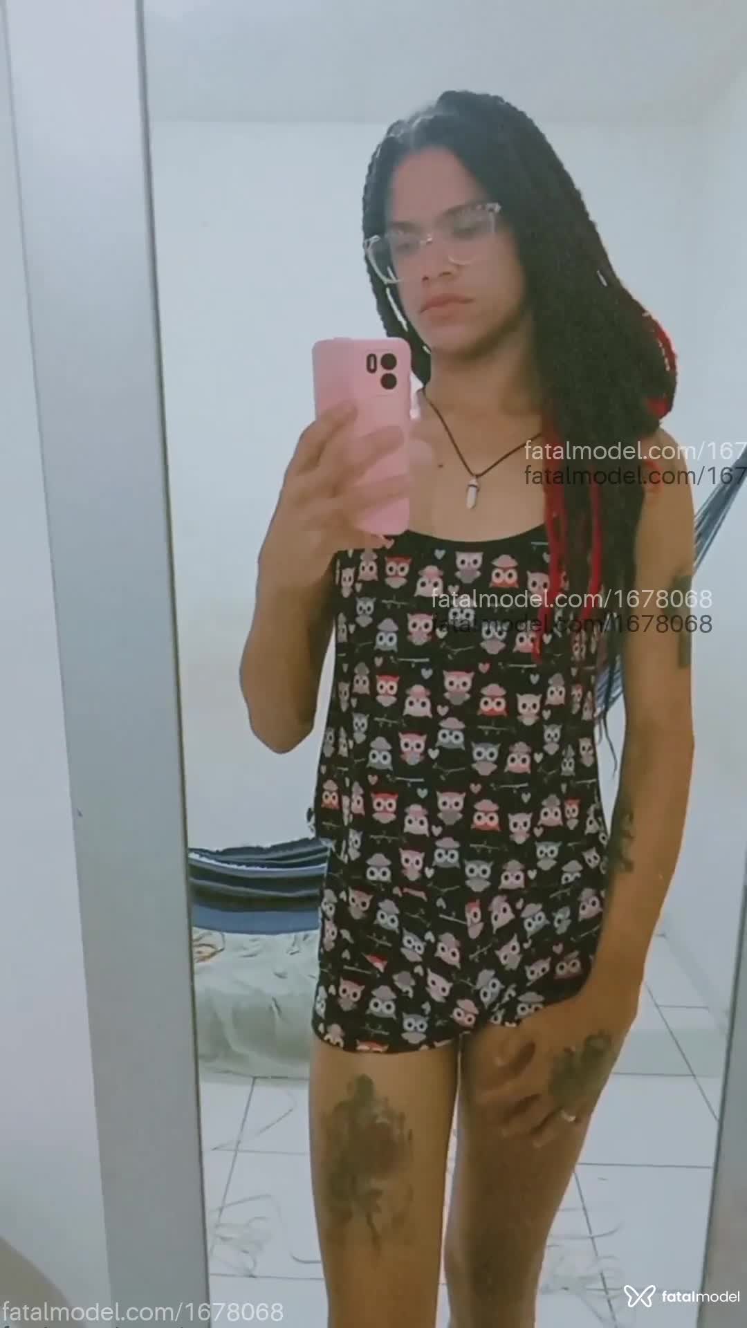 Acompanhante mulher trans com cabelo castanho de olhos castanhos em Feira de Santana - Biazinha