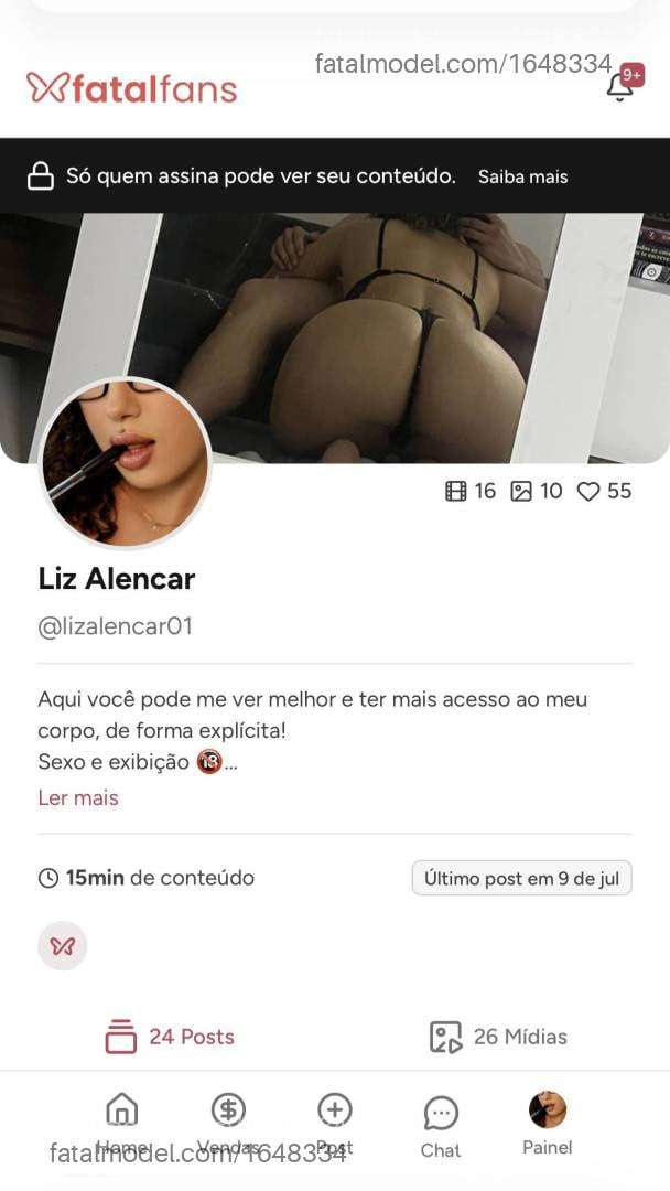 Acompanhante mulher com cabelo castanho de olhos castanhos - Liz Alencar