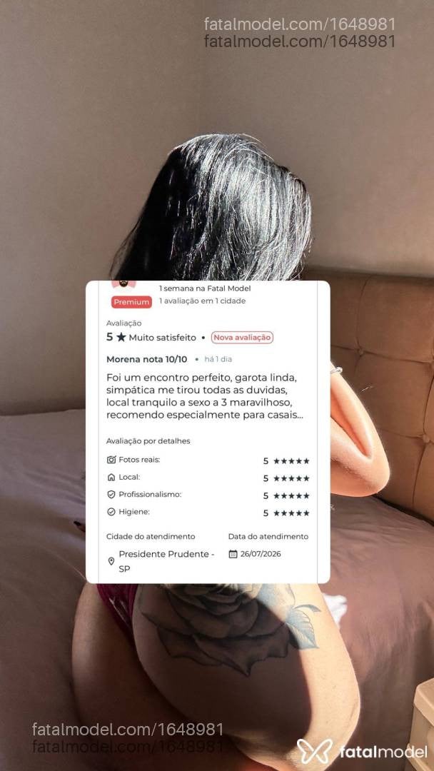 Acompanhante mulher com cabelo castanho de olhos verdes - Bruna Miler