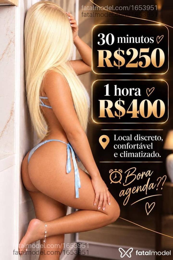 Acompanhante mulher loira (o) de olhos castanhos - Laila