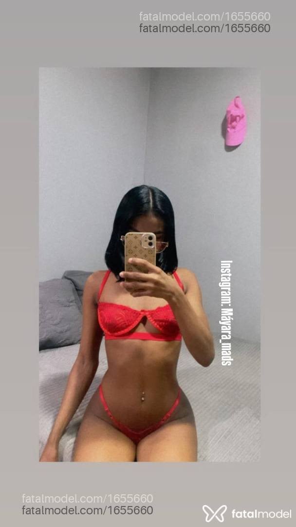 Acompanhante mulher morena (o) de olhos pretos - Máyara Mads