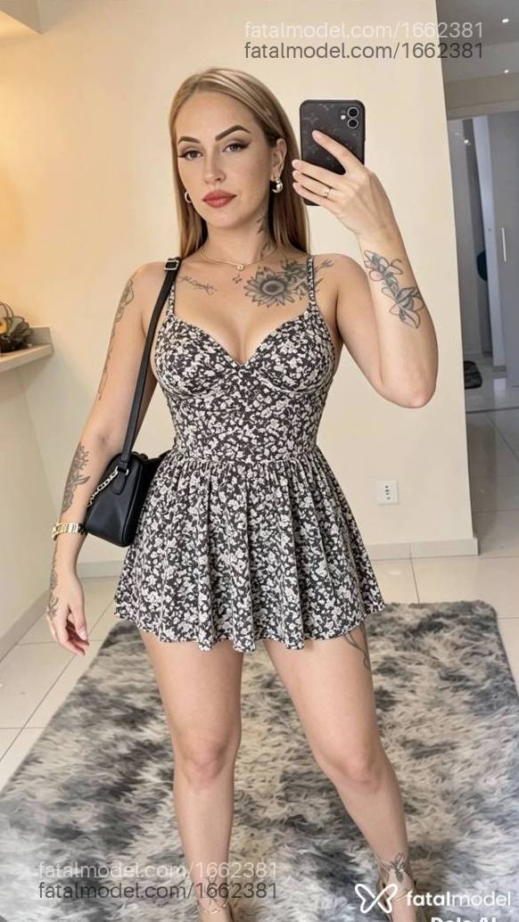 Acompanhante mulher loira (o) de olhos castanhos - Carla