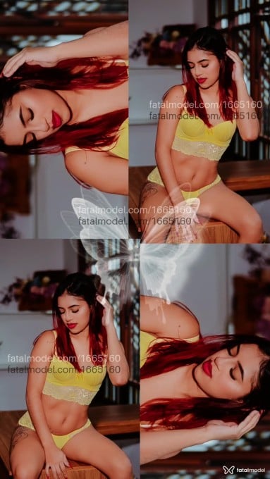 Acompanhante mulher com cabelo colorido de olhos castanhos - Eduarda Benayon Acompanhante mulher com cabelo colorido de olhos castanhos - Eduarda Benayon