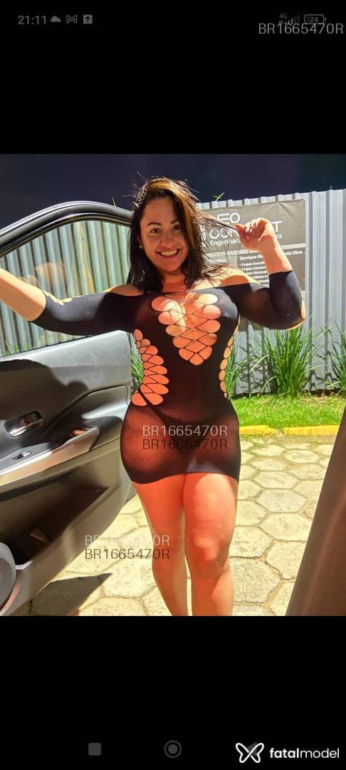 Acompanhante mulher morena (o) de olhos pretos em Penha - Kelly Fontoura