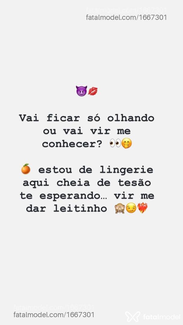 Acompanhante mulher morena (o) de olhos mel - Gaby Lino