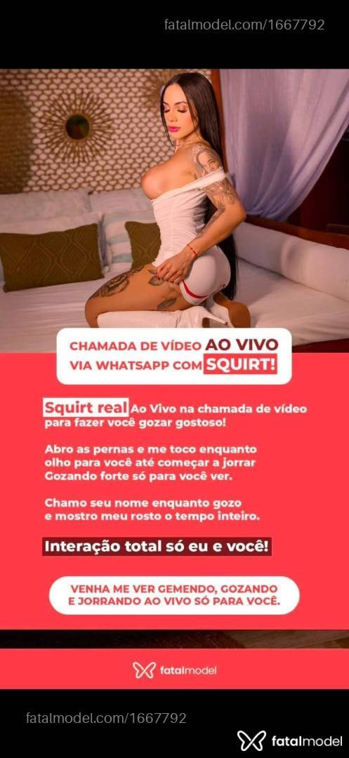 Acompanhante mulher morena (o) de olhos castanhos em Virtual - Ana julia