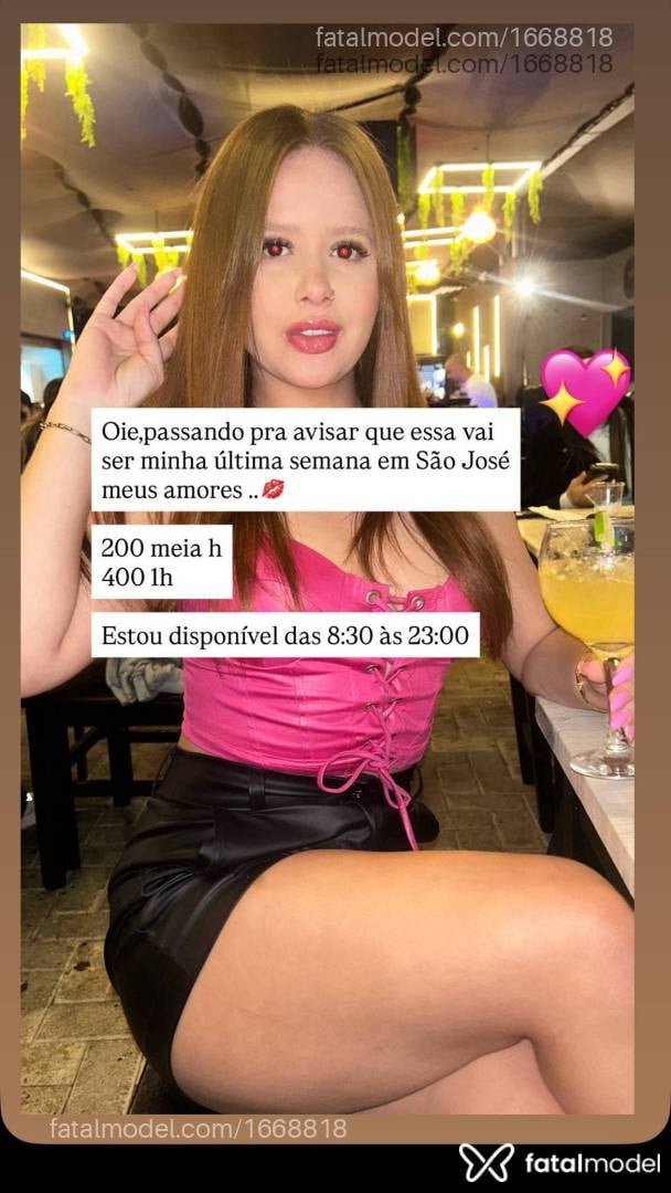 Acompanhante mulher ruiva (o) de olhos mel - Sofia Lopes