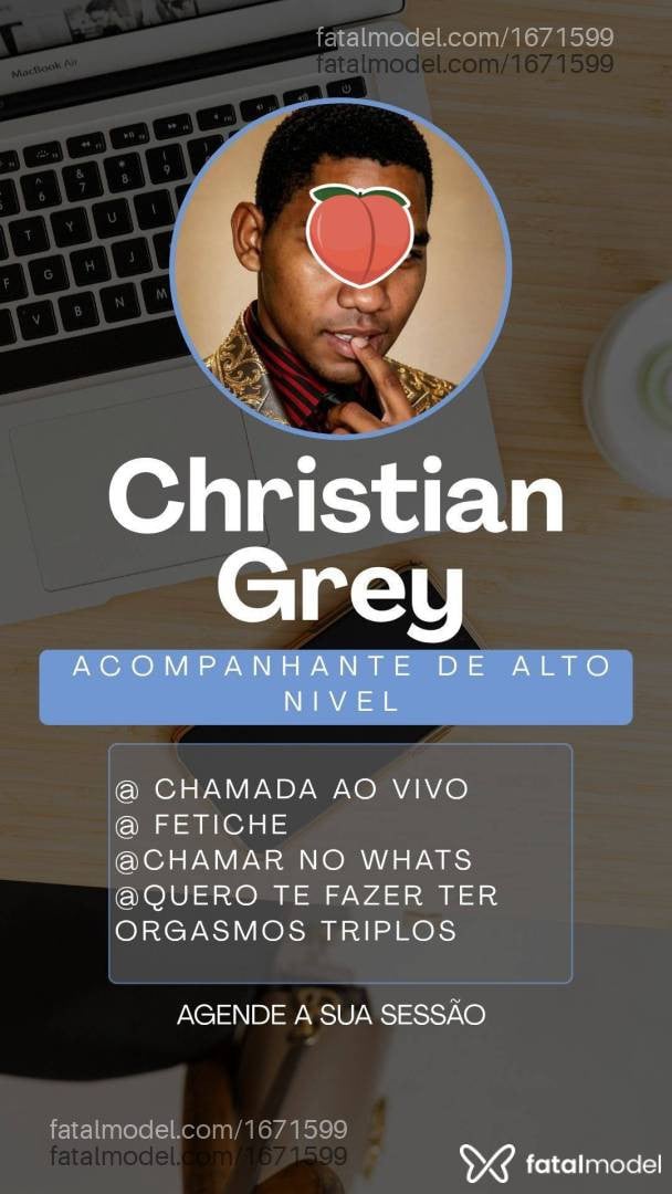 Acompanhante homem morena (o) de olhos pretos em Virtual - Christian Grey