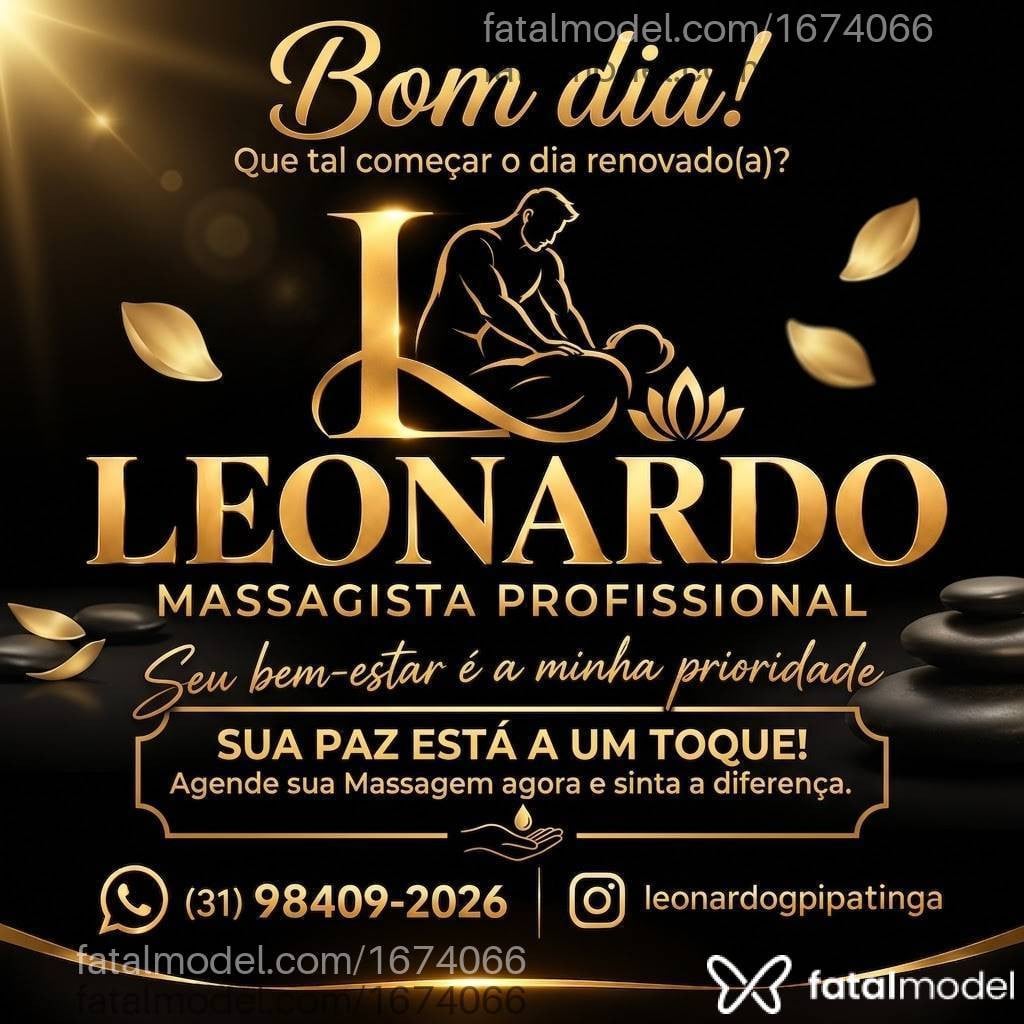 Acompanhante homem morena (o) de olhos pretos - Leonardo