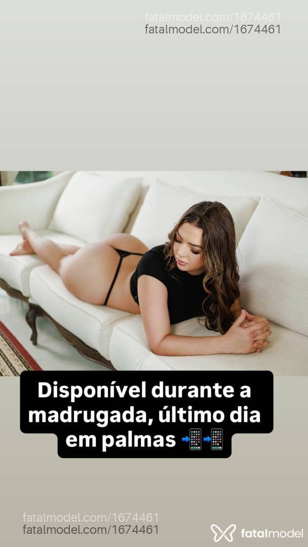Acompanhante mulher morena (o) de olhos castanhos em Palmas - Beatriz