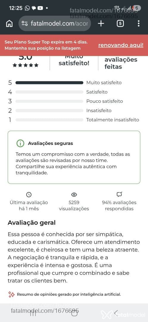 Acompanhante mulher morena (o) de olhos pretos em Pará de Minas - Deyse