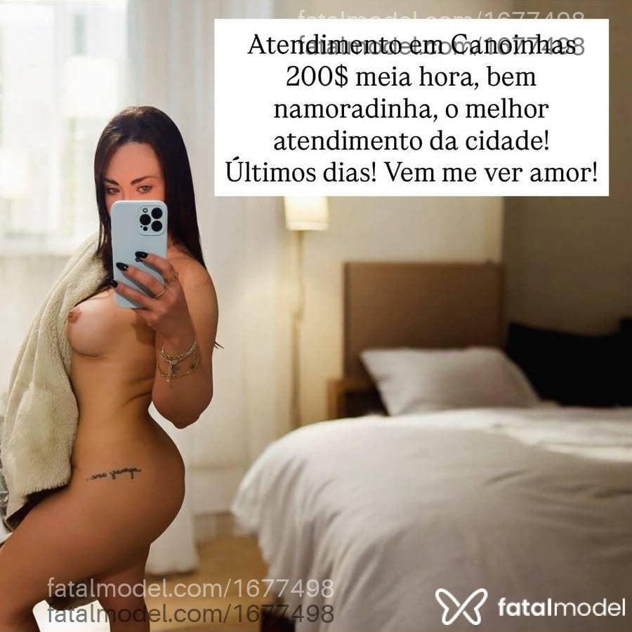 Acompanhante mulher morena (o) de olhos azuis em Canoinhas - Ellen Millano