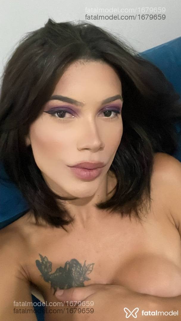 Acompanhante mulher trans com cabelo castanho de olhos castanhos em Fernandópolis - AngeltGirl