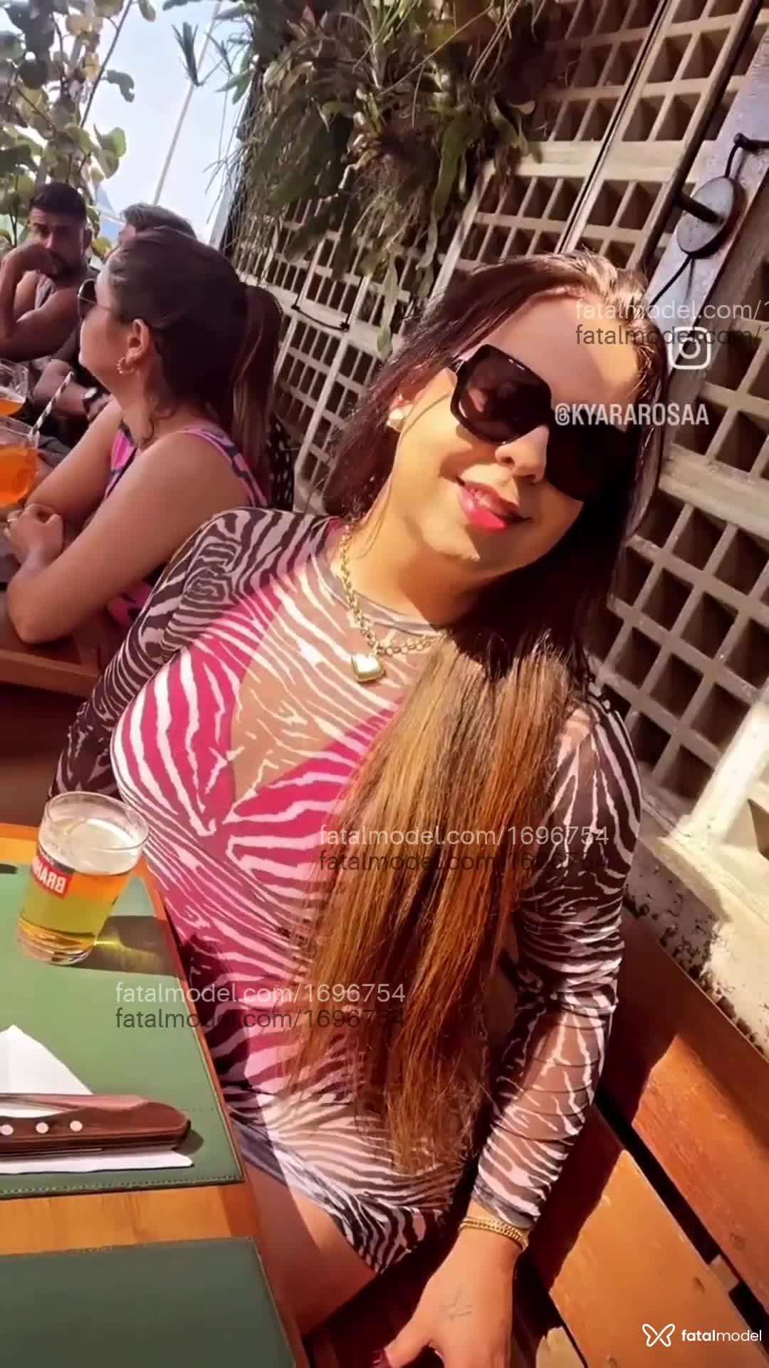 Acompanhante mulher trans loira (o) de olhos castanhos em Alto Garças - Kyara Ester