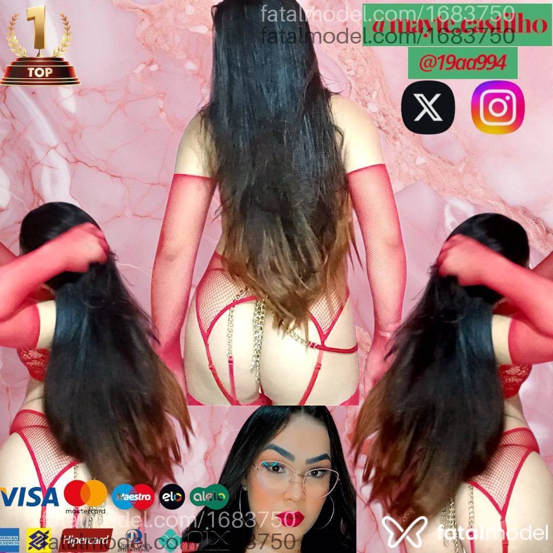 Acompanhante mulher trans com cabelo castanho de olhos mel em Belém - Mayte Castilho