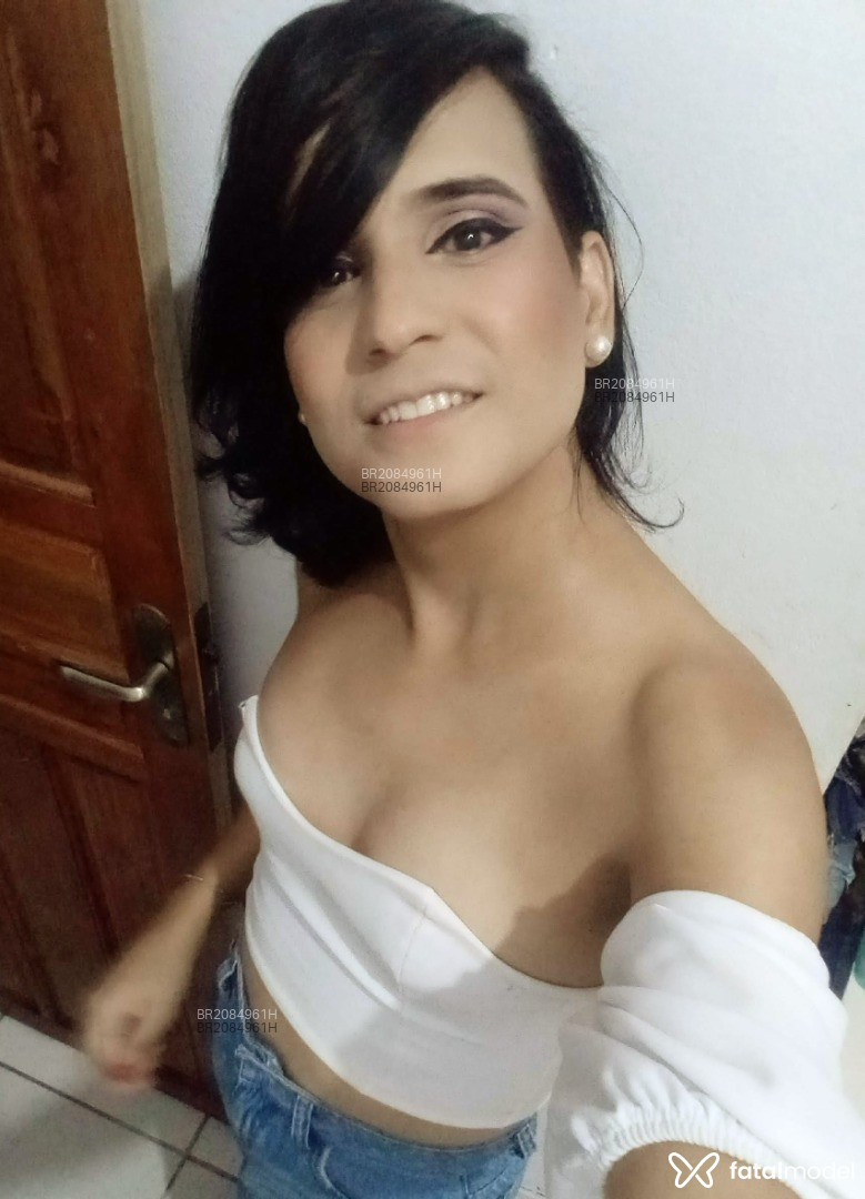 Acompanhante mulher trans morena (o) de olhos pretos em Virtual - Gabysinha