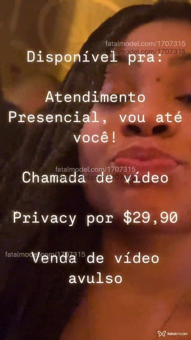 Acompanhante mulher morena (o) de olhos pretos - Naomy Duttra