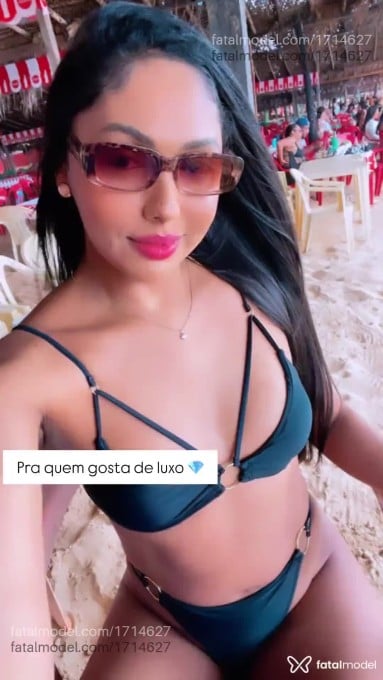 Acompanhante mulher trans morena (o) de olhos pretos em Juazeiro do Norte - Ísis