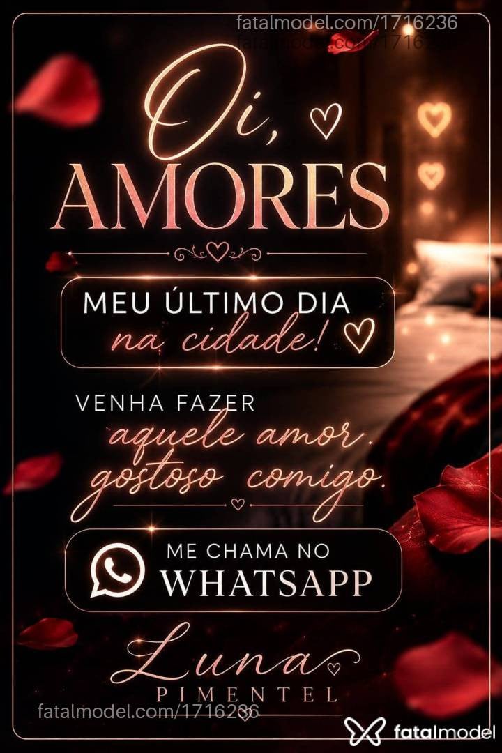 Acompanhante mulher ruiva (o) de olhos castanhos - Luna Pimentel