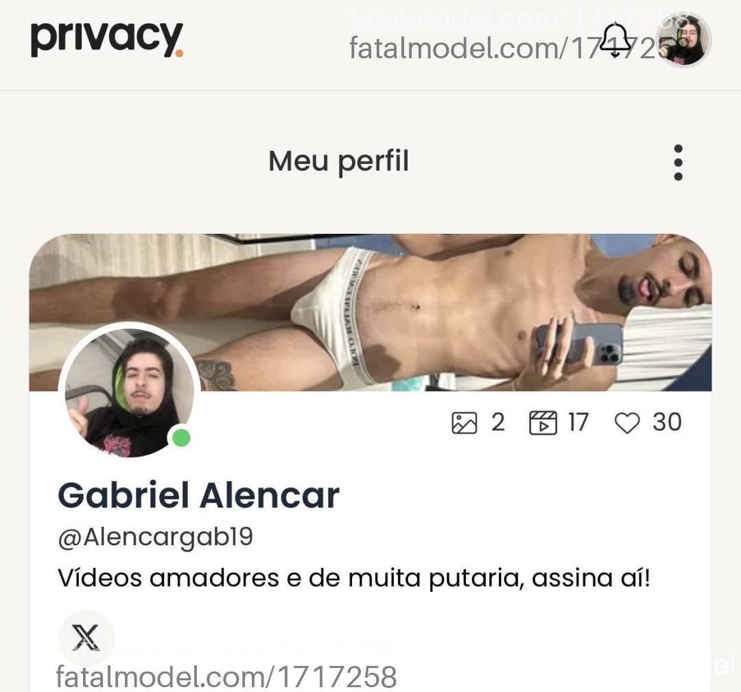 Acompanhante homem com cabelo castanho de olhos castanhos - Gabriel Allencar