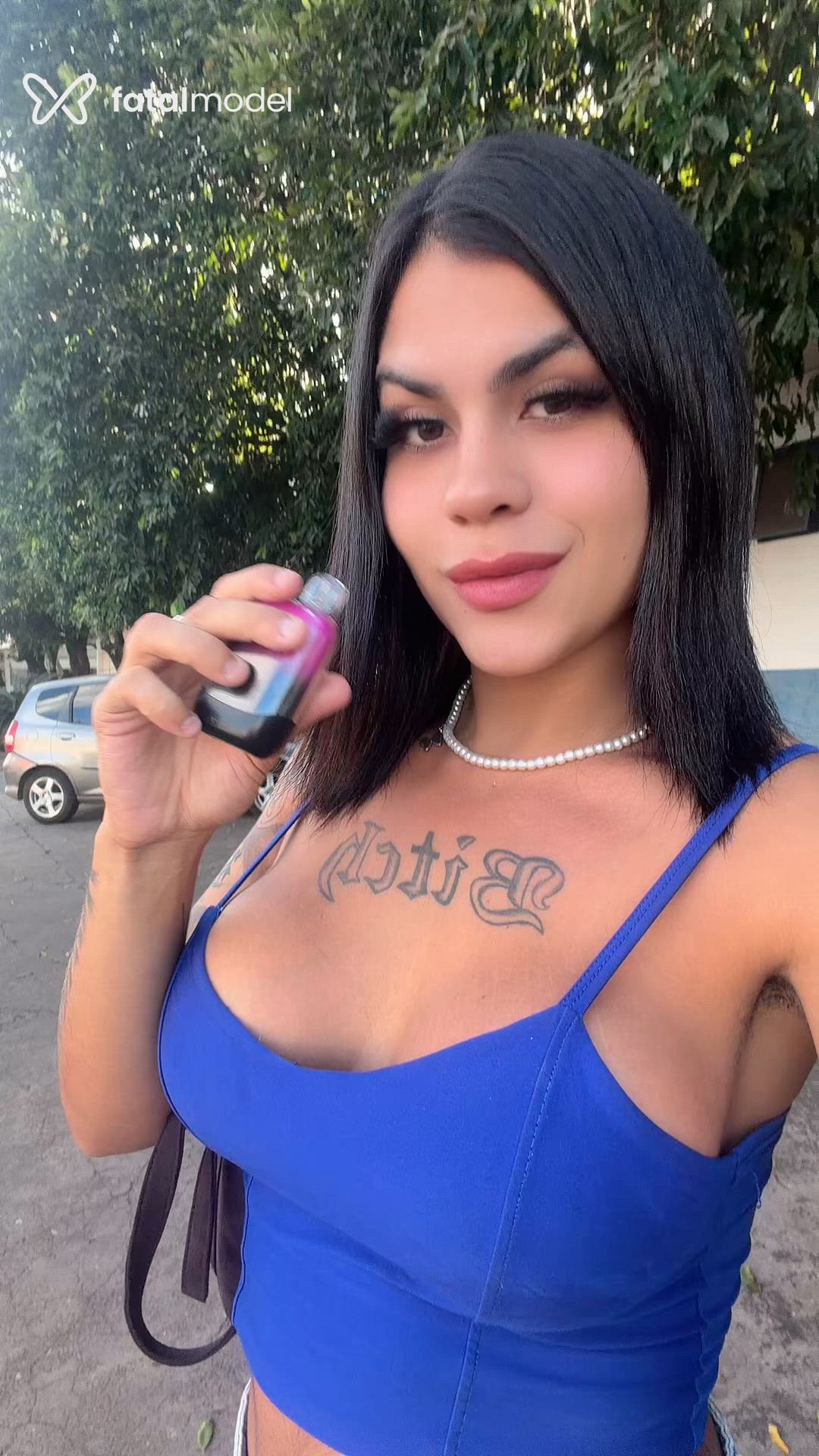 Acompanhante mulher trans loira (o) de olhos castanhos - Anny Silva