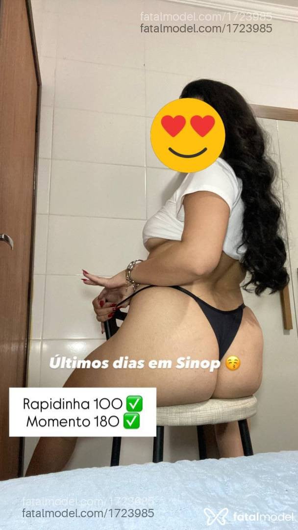 Acompanhante mulher morena (o) de olhos castanhos em Sinop - Luna