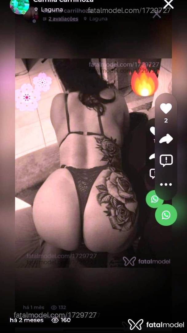 Acompanhante mulher com cabelo castanho de olhos castanhos - Camila carrilhoza