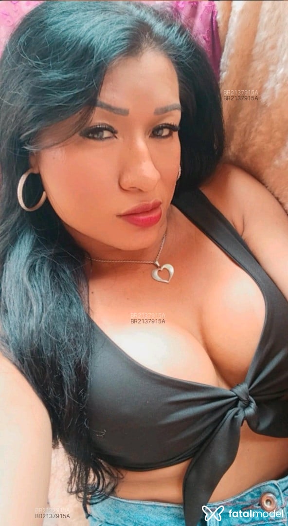 Acompanhante mulher trans morena (o) de olhos pretos em Cuiabá Acompanhante mulher trans morena (o) de olhos pretos em Cuiabá - Rayssa
