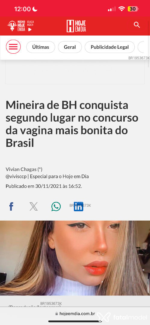Acompanhante mulher com cabelo castanho de olhos castanhos em Rio de Janeiro - July Alencar