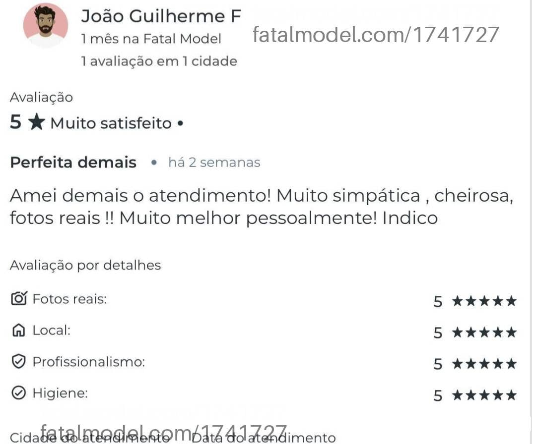 Acompanhante mulher morena (o) de olhos castanhos - Rubi Peres
