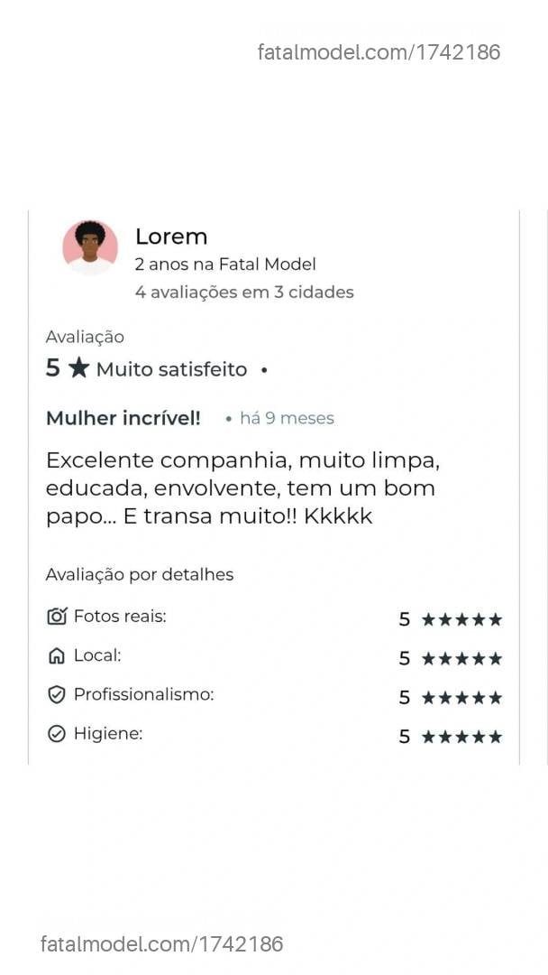 Acompanhante mulher com cabelo castanho de olhos castanhos - Larissa