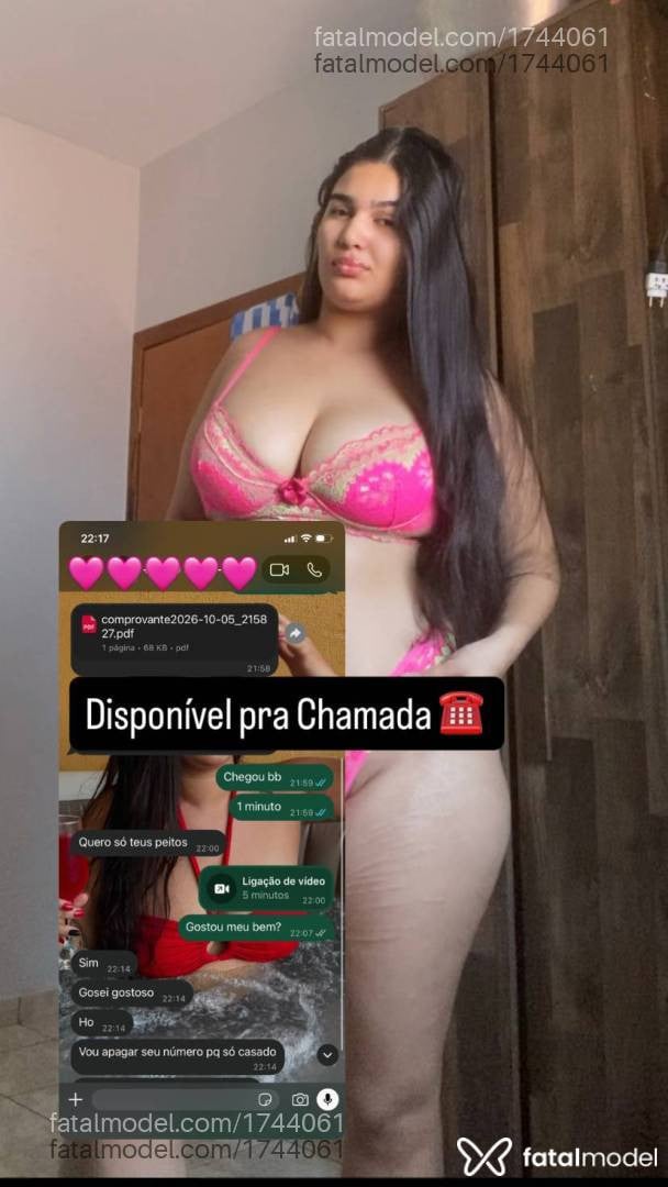 Acompanhante mulher com cabelo castanho de olhos castanhos - Camila Rapunze