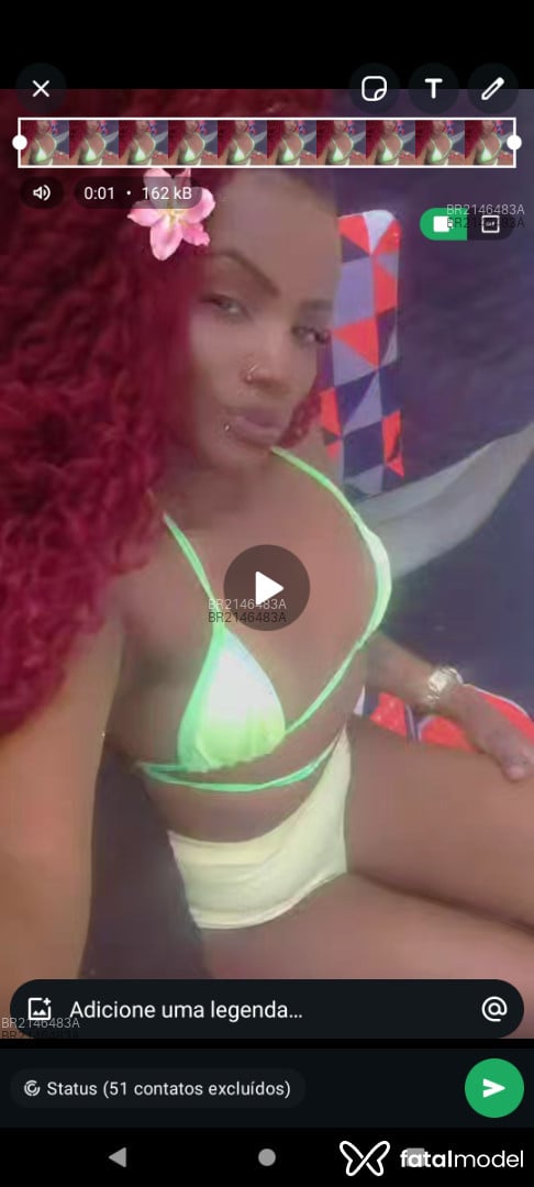 Acompanhante mulher ruiva (o) de olhos castanhos em Cabo Frio - Nalah