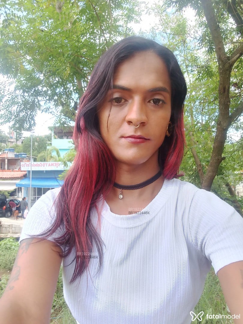 Acompanhante mulher trans ruiva (o) de olhos castanhos em Virtual - Morena atvdot