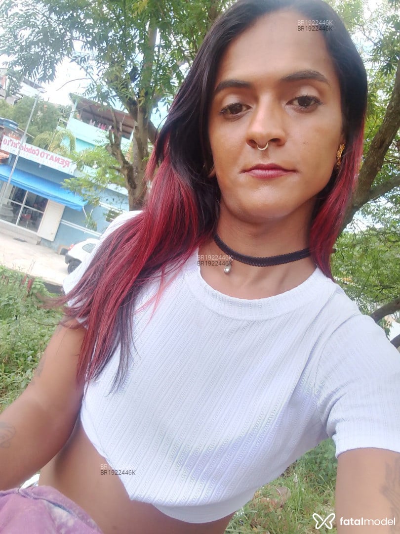 Acompanhante mulher trans ruiva (o) de olhos castanhos em Virtual - Morena atvdot