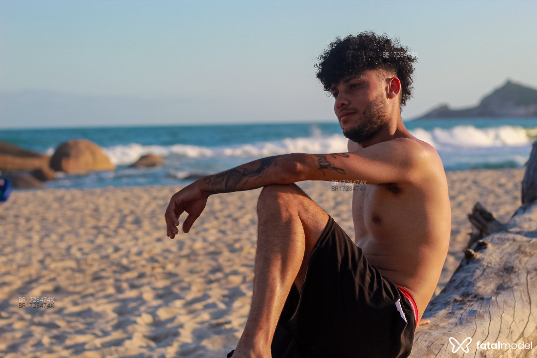 Acompanhante homem com cabelo castanho de olhos castanhos - Ferreira