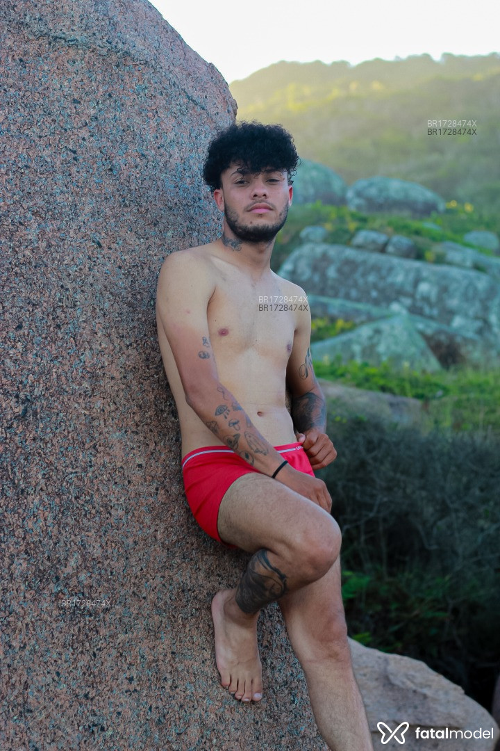 Acompanhante homem com cabelo castanho de olhos castanhos - Ferreira
